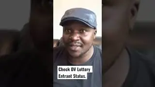 How To Check DV Lottery Entrant Status?