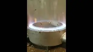 Large LPG gas ring burner