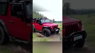 Sourav Joshi Thar Accident 😱 | Thar Off roading gone wrong ❌ #souravjoshi #thar #accident
