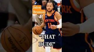 Outside of OKC's S.G.A. #JalenBrunson was the biggest baddest plyr n the entire '25 @NBAPlayoffs