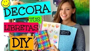 Decora tus libretas DIY!