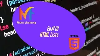10 || HTML LIsts