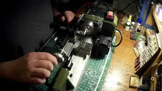 Proxxon FD150. Настройка и пробное точение