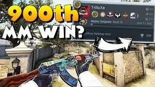 CS:GO - Going for 900th MatchMaking Win and Re-Rank! - Full MatchMaking #16