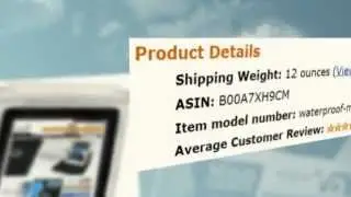 Best iPad mini water proof case Khomo waterproof iPad mini case review $12.99 ASIN B00A7XH9CM