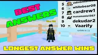 Longest Answer Wins - BEST ANSWERS - Easy Mode