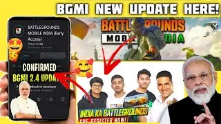 Bgmi New Update Here! | Confirmed Bgmi 2.4 Update | Bgmi Cycle 4 Season 10 Rewards #Bgmiunban #viral