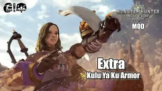 Extra Kulu Ya Ku Armor MOD - Monster Hunter World [Steam Full HD][1080p]