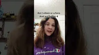 My villain or hero and acting day 4#acting#short#fun#hero or villain