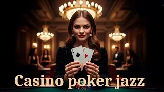 Sophisticated casino-poker jazz. Elegant 1960s Las Vegas vibe