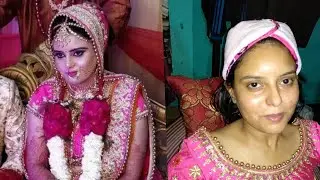 Airbrush bridal makeup (tutorial)in Hindi by Riya singh