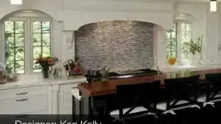 Kitchen Designs by Ken Kelly's Lloyd Neck NY -White Traditional Marble kitchendesigns.com