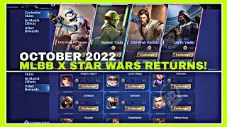 MLBB X STAR WARS RETURNS OCTOBER 2022! MOBILE LEGENDS BANG BANG