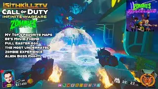 Beating THE most UNDERRATED Zombies map in history, Zombies in Spaceland - COD Infinite Warfare