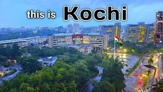 Kochi City | Emerging IT Hub Of India | Best City Of Kerala | Kochi City 4k Drone View | Kerala Tour