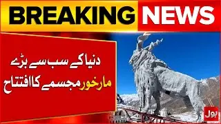 World Largest Markhor Sculpture | Big News from Kaghan Valley | Breaking News