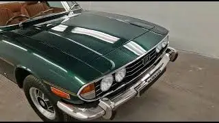 Triumph Stag Restoration - British Racing Green