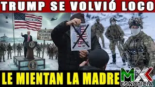 TRUMP ACEPTA LA DERROTA, SOLDADOS SALEN HUYENDO LOS ESTABAN ESPERANDO EN GROENLANDIA, NO PUDO ENTRAR