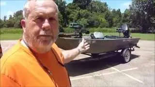 1997 War Eagle 754 Boat Demo