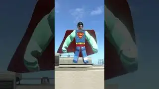 Aqua Marine HULK Transforms into SUPERMAN - LEGO Marvel Super Heroes