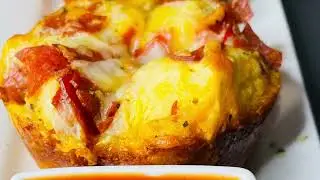 Quick and easy Pizza Muffins