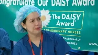 The Johns Hopkins Hospital Gives Out its First DAISY Award for Nursing Excellence to Grace Babia