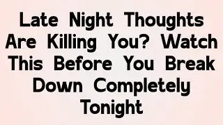 Late Night Thoughts Hit Different: Quiet Wounds, Hidden Pain, And The Healing You Deserve Tonight