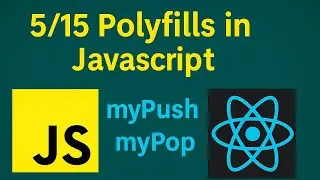 Polyfills for push and pop array method | Frontend Interview Questions