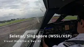 Departure Seletar, Singapore (WSSL/XSP) - Gulfstream G650