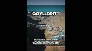 Qoyllurit'i: Largest and Highest (4700m) Indigenous Pilgrimages in the Americas #qoylloriti #andes