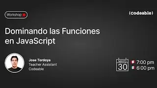 Workshop: Dominando las Funciones en JavaScript