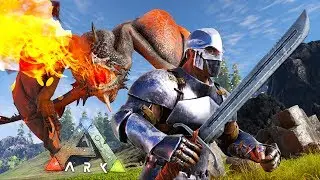 ARK: Survival Evolved - TAMING A WYVERN DRAGON!! (ARK Ragnarok Gameplay)