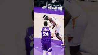 OVER TWO DEFENDERS 🤯 #shorts | Phoenix Suns