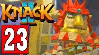 KNACK 2 Gameplay Walkthrough Part 23 - THE ESCAPE / THE MASTER PLAN