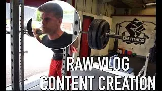 RAW VLOG CREATING CONTENT