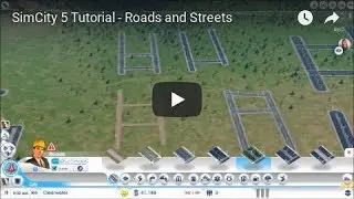 SimCity 5 Tutorial - Roads and Streets
