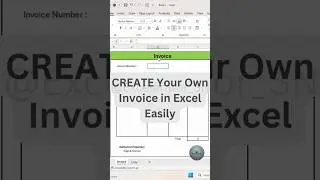 How to Create an Invoice in Excel | Manual Invoice in Excel