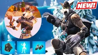 Fortnite Wendell & Walnut Bundle (Built-In Emote) GAMEPLAY Showcase!