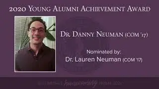 Dr. Danny Neuman, Young Alumni Achievement Award - 2020 KCU Homecoming Alumni Awards