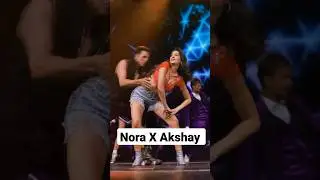 Nora Fatehi X Akshay Kumar Dance at iifa 2023 #shorts