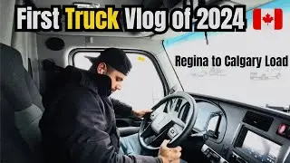 Starting Canada Wide Trucking 🇨🇦 || Saskatchewan to Alberta