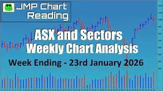 ASX and Sectors - Weekly Chart Analysis - 23rd January 2026