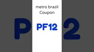 Metro Brazil Discount Coupon (PF12)