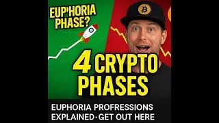 The 4 Phases of a Crypto Bull Run 🧠 | How to Master Market Cycles & Exit! #cryptonews #btc #eth #xrp