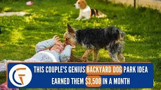 See How This Couple's Genius Backyard Dog Park Idea Earned Them $3,500 in a Month