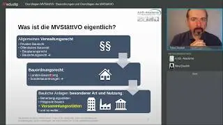 Grundlagen MVStättVO - Bauordnungen & Grundlagen der MVStättVO (Ausschnitt)