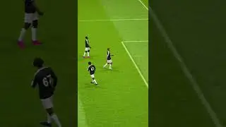 Free kick by ronaldo in e football23 #football #gaming #goal #efootball