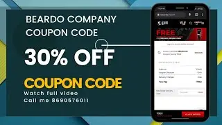 Beardo coupon code | Beardo company today new coupons code | Beardo 50% off coupon code