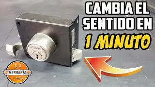 COMO CAMBIAR EL SENTIDO A UNA CHAPA FANAL EN 1 MINUTO 😲 FACIL
