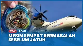 Mesin ATR 42-500 Bermasalah sebelum Jatuh di Pangkep